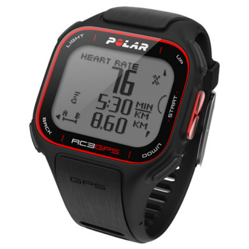 Polar hartslagmeter RC3 GPS HR zonder borstband (zwart) POLARRC3GPSHRBLACK